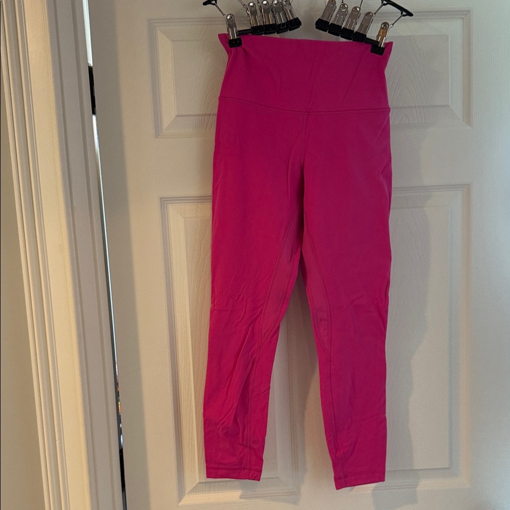 lululemon athletica Hot Pink High-Rise Leggings